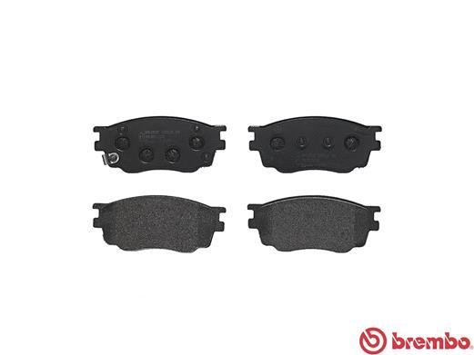 A.B.S. P 49 033 BREMBO Bremsbelagsatz, Scheibenbremse